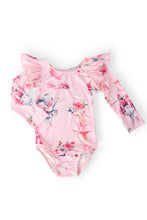 Load image into Gallery viewer, SALE Ballet Beauties L/S Flutter Sleeve Leotard