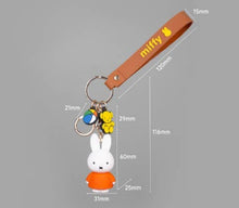 Load image into Gallery viewer, Miffy Charaters Figure keychain