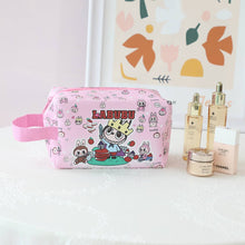 Load image into Gallery viewer, Cute Labubu Makeup Cosmetic Bag With Strap