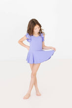 Load image into Gallery viewer, Periwinkle S/S Twirl Leotard