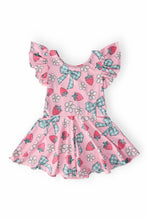 Load image into Gallery viewer, Berry Picnic S/S Twirl Leotard