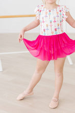 Load image into Gallery viewer, Ballerina Bows S/S Twirl Leotard