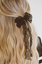 Load image into Gallery viewer, Callie Lace Bow Clip