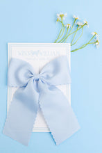 Load image into Gallery viewer, Scalloped Long-tail Bow