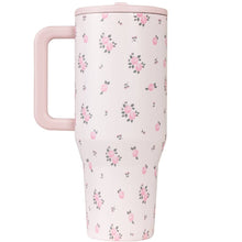 Load image into Gallery viewer, Wildrose Floral 40 oz Traveler Tumbler