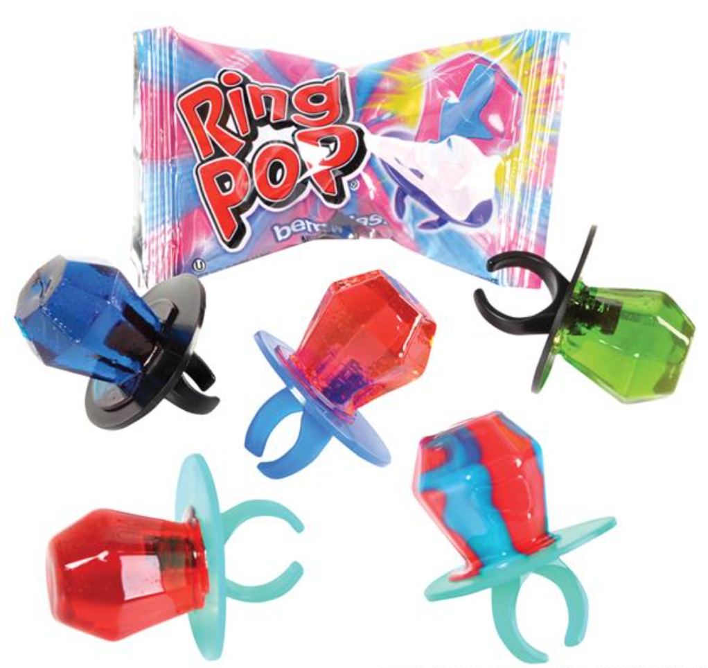 RING POP LOLLIPOP LLB candy