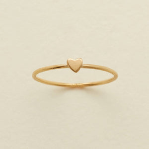 Heart Stacking Ring