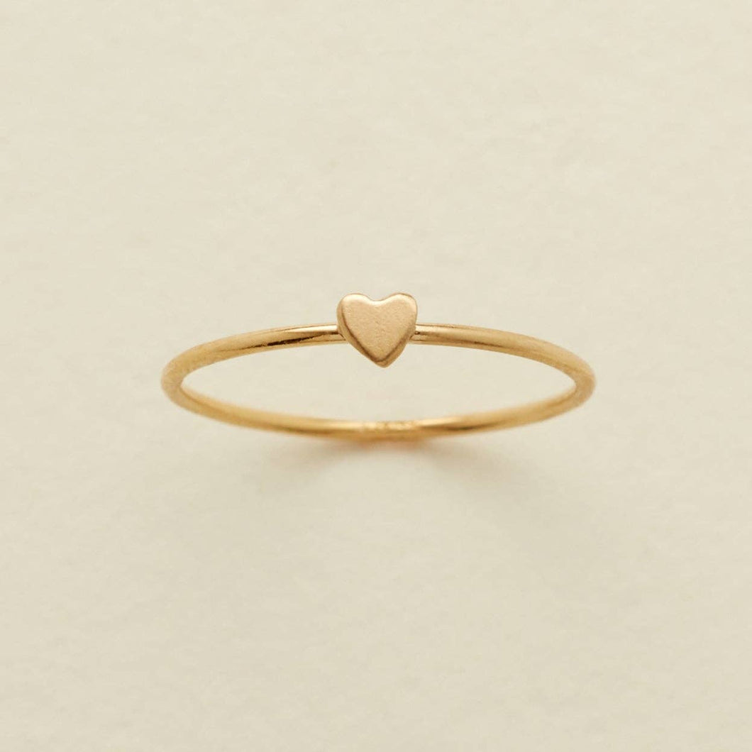 Heart Stacking Ring