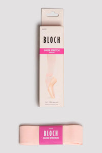 BLOCH Sheer Stretch Ribbon A0529