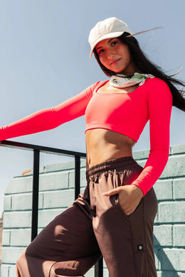 UNBOTHERED LONG SLEEVE BRA (DYLLAN X FIVE)
