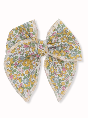Betsy Anne Yellow Liberty Fable Bow